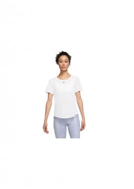 Nike - Nike One Γυναικείο Αθλητικό T-shirt Dri-Fit Λευκό DD0638-100