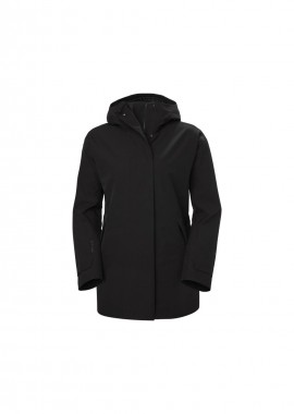 Helly hansen - Helly Hansen Κοντό Γυναικείο Μπουφάν για Άνοιξη/Φθινόπωρο Μαύρο 53740 990