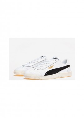 Puma - Puma Club 5v5 Ανδρικά Sneakers Λευκά 389406-03