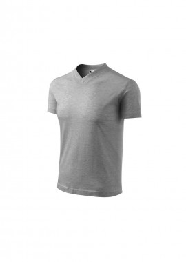 Malfini - Malfini Ανδρικό Διαφημιστικό T-shirt Κοντομάνικο σε Γκρι Χρώμα MLI-14212