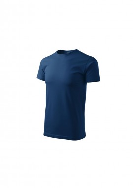 Malfini - Malfini Ανδρικό Διαφημιστικό T-shirt Κοντομάνικο σε Μπλε Χρώμα MLI-13787