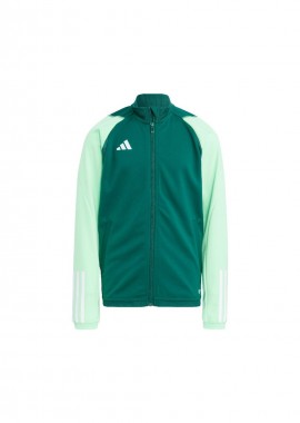 adidas performance - Adidas Αθλητική Παιδική Ζακέτα Φούτερ Πράσινη HU1314