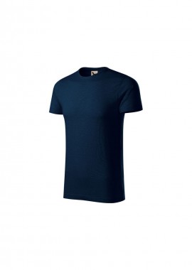 Malfini - Malfini Ανδρικό Διαφημιστικό T-shirt Κοντομάνικο σε Navy Μπλε Χρώμα MLI-17302