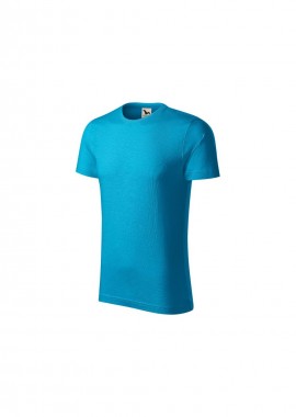 Malfini - Malfini Ανδρικό Διαφημιστικό T-shirt Κοντομάνικο σε Τιρκουάζ Χρώμα MLI-17344