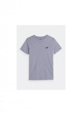 4f - 4F Παιδικό T-shirt Γκρι 4FJAW23TTSHM0795-34S