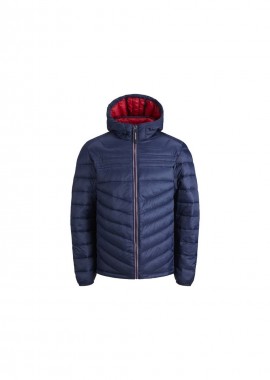 Jack & Jones - Jack & Jones 12211785 Ανδρικό Χειμωνιάτικο Μπουφάν Puffer Μπλε