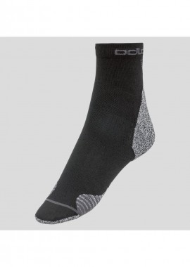 Odlo - Odlo Socks Quarter Ceramicool Run 76375015000 Μαύρο