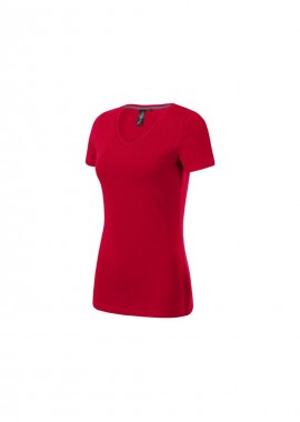 Malfini - Malfini Action Vneck Tshirt W MLI70171 formula red