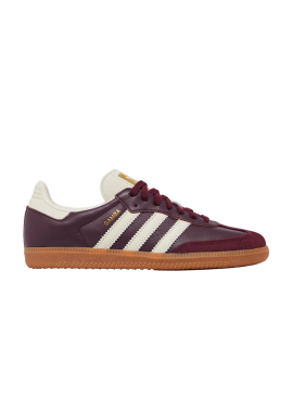 adidas Originals - adidas Samba OG Maroon Gold Metallic Women's ID0477 MBS
