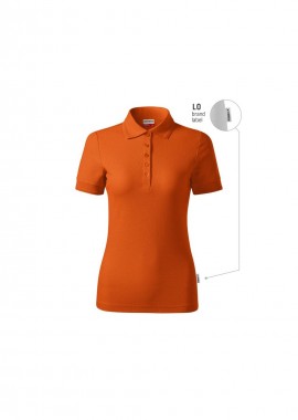 Malfini - Reserve Women's Polo Shirt Orange Brand Label