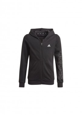 adidas performance - Adidas Essentials Logo FullZip Hoodie Jr GN4050
