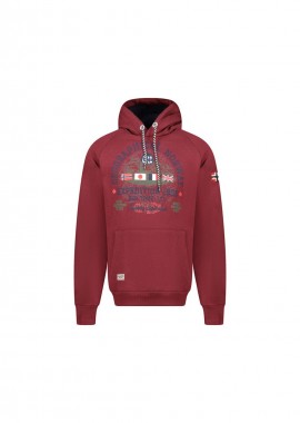 Geographical Norway - Geographical Norway DB 100 M sweatshirt WZ3006HGNBurgundy
