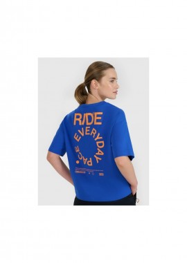 4f - Women's oversize printed Tshirt 4F 4FWSS25TTSHF199336S