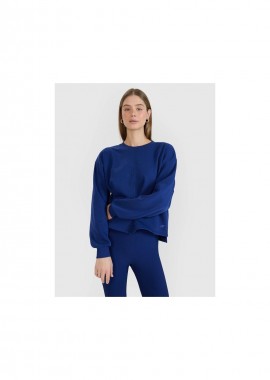 4f - Oversized sweatshirt without a hood unzipped women's 4F 4FWSS25TSWSF154330S