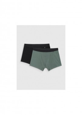 4f - Men's boxer shorts 2pack 4F 4FWAW25UBXSM062 4F 4FWAW25UBXSM06292S
