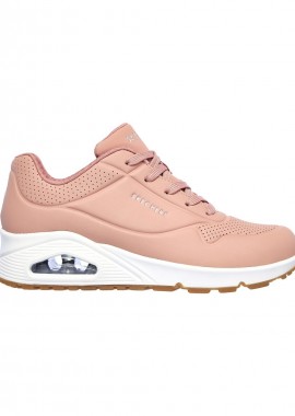 Skechers - Skechers Uno Stand on Air Γυναικεία Sneakers Ροζ 73690-ROS