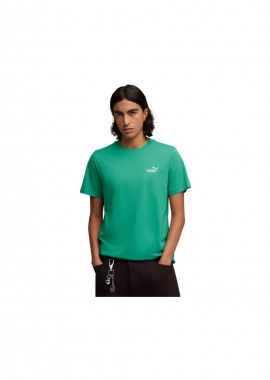 Puma - Puma Men's ESS Small No 1 Logo Tees Green 682535 40