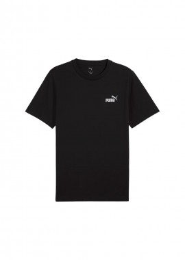 Puma - Puma Ess 2 Color Small No 1 Logo Tee Black 684717 01