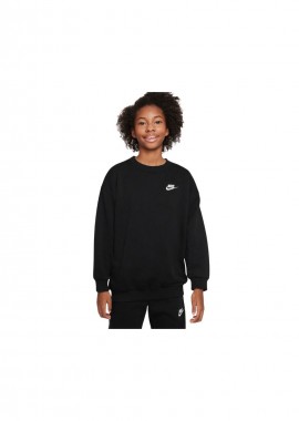 Nike - Nike Sportswear Club Fleece Kids' Sweatshirt Black FD2923 010