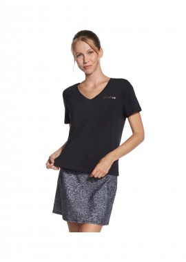 Skechers - Skechers Signature VNeck Tee TP167BLK