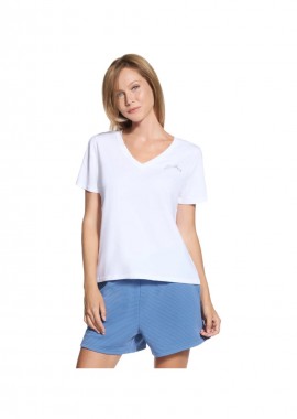 Skechers - Skechers Signature VNeck Tee TP167WHT