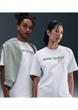 Nike Sportswear - Nike x Stranger Things Men's TShirt Birch Heather II5248051 MBS