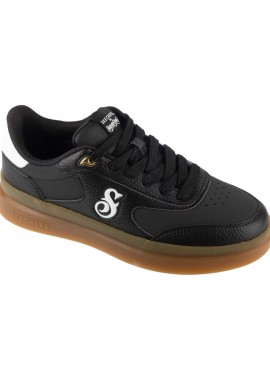 Skechers - Skechers Duraleather Lace Up Snoop Cupsole Sneaker 251200BKW