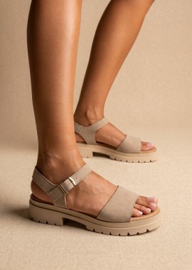 RAGAZZA - RAGAZZA Σανδάλια με μπαρέτα - 0543 - Beige Suede