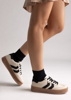 Xti Footwear - Xti Footwear Αθλητικά παπούτσια flatform - 144585 - Beige Matte