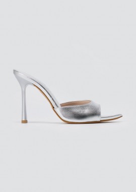 TFP - TFP Στιλέτο Mules - 907 - Silver Metallic