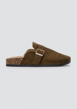 ERYNN - ERYNN Σουέντ Clogs - 903-630 - Λαδί Σουέτ