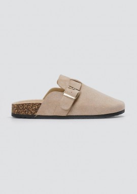 ERYNN - ERYNN Σουέντ clogs - 903-630 - Taupe Σουέτ