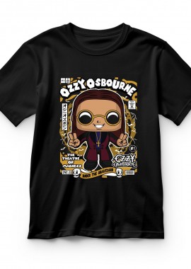 Pop Culture - Παιδικό T-shirt Ozzy Osbourne Pop Culture Black