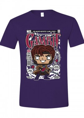 Pop Culture - T-Shirt Gambit Pop Culture Purple