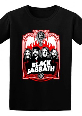 Rock Avenue - Παιδικό T-shirt Black Sabbath Art Design1 Rock Avenue Black