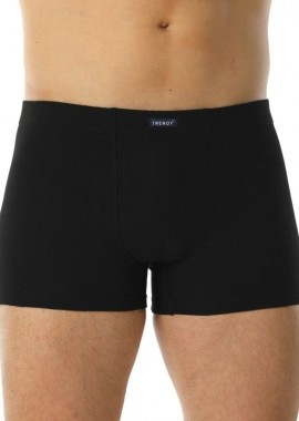 Trendy - Ανδρικό Μποξεράκι CLASSIC I Βαμβακερό Trendy 11257 Μαύρο