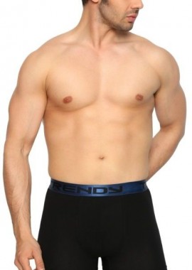 Trendy - Ανδρικό μποξεράκι LIAM Βαμβακερό Trendy 22378 Σκούρο Μπλέ