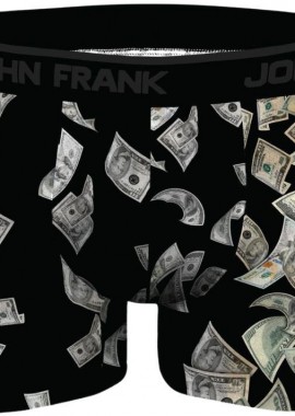 John Frank - Ανδρικό Boxer FLYING DOLLARS Modal John Frank 49388 Μαύρο