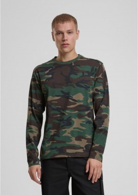 Brandit - Premium long sleeve shirt Brandit BD4205-00992 woodland