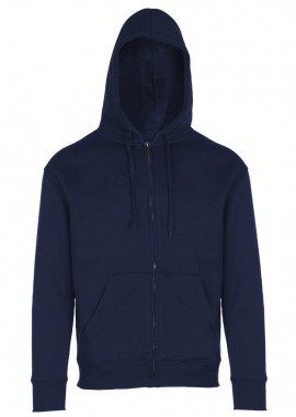 About Basics - Unisex ζακέτα φούτερ με κουκούλα About Basics Dust - 00150Β French Navy