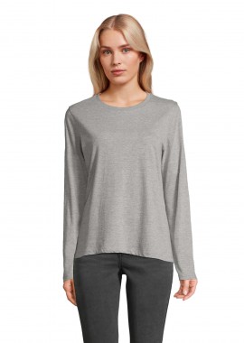 SOLS - Γυναικείο μακρυμάνικο T-shirt Sol's Monarch Women - 04443 Grey Melange