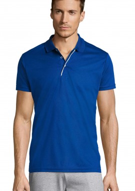 SOLS - Ανδρικό αθλητικό πόλο Sol's Performer Men - 01180 Royal Blue