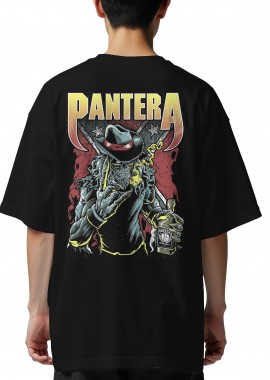 Rock Avenue - Oversized T-Shirt Pathera Rock Avenue Black