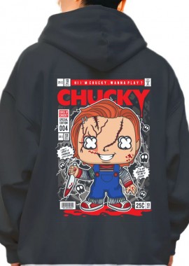Pop Culture - Hoodie Chucky Pop Culture Black