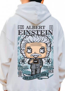 Pop Culture - Hoodie Einstein Pop Culture White