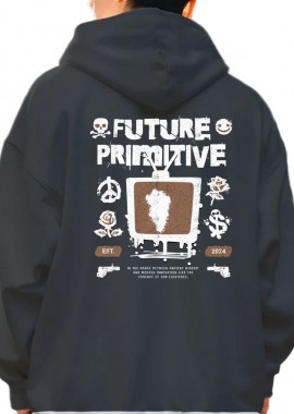 Pop Culture - Hoodie Future Primitive Pop Culture Black