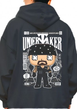 Pop Culture - Hoodie Undertaker Pop Culture Black