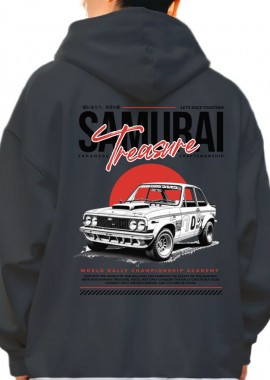 Pop Culture - Hoodie Samurai Treasure Pop Culture Black