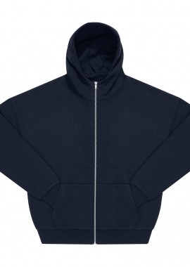 B & C - Hoodie Φούτερ με Φερμουάρ Influence B & C 20942200 Navy