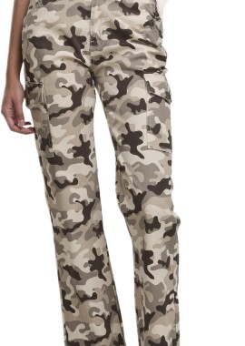 DEF - Straight Fit Jeans DEF DFLJS197-00785 beige camo